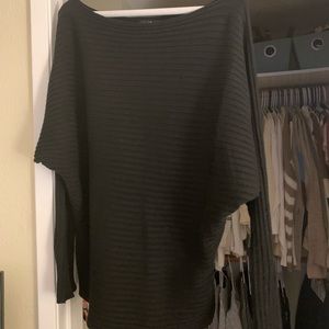 Black dolman sweater. Never worn!